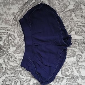 Ambiance navy blue shorts medium